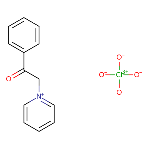 1-(2-Oxo-2-phenylethyl)pyridin-1-ium perchlorate