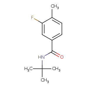 N-tert-butyl-3-fluoro-4-methylbenzamide