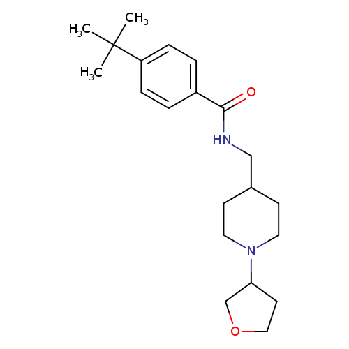 4-tert-butyl-N-{[1-(oxolan-3-yl)piperidin-4-yl]methyl}benzamide