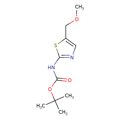 tert-butyl N-[5-(methoxymethyl)-1,3-thiazol-2-yl]carbamate