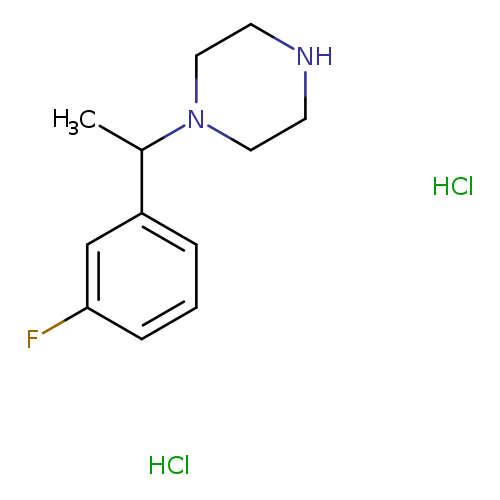 1-[1-(3-fluorophenyl)ethyl]piperazine dihydrochloride