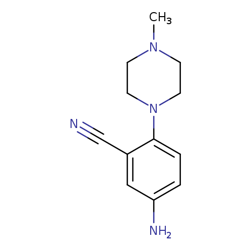 Benzonitrile, 5-​amino-​2-​(4-​methyl-​1-​piperazinyl)​-