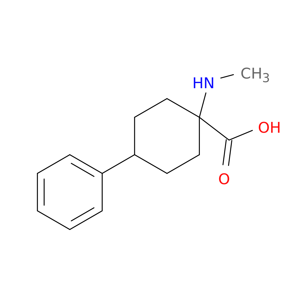 1-(Methylamino)-4-phenylcyclohexanecarboxylic acid