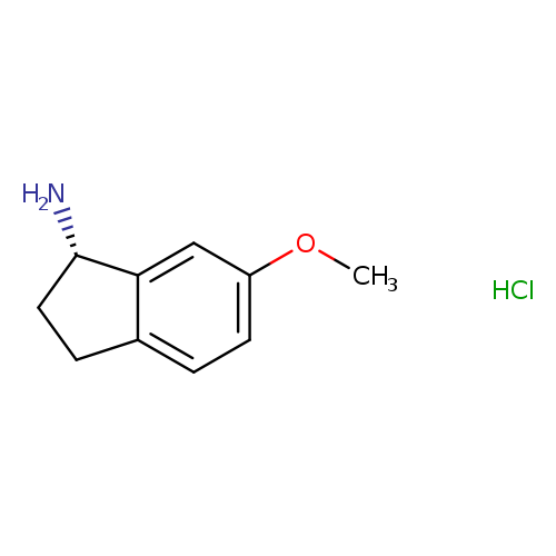 1H-Inden-1-amine, 2,3-dihydro-6-methoxy-, hydrochloride, (S)- (9CI)