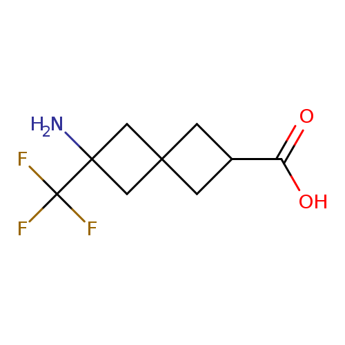 6-amino-6-(trifluoromethyl)spiro[3.3]heptane-2-carboxylic acid