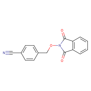 4-[(1,3-Dioxo-1,3-dihydro-2h-isoindol-2-yl)oxy]methylbenzonitrile