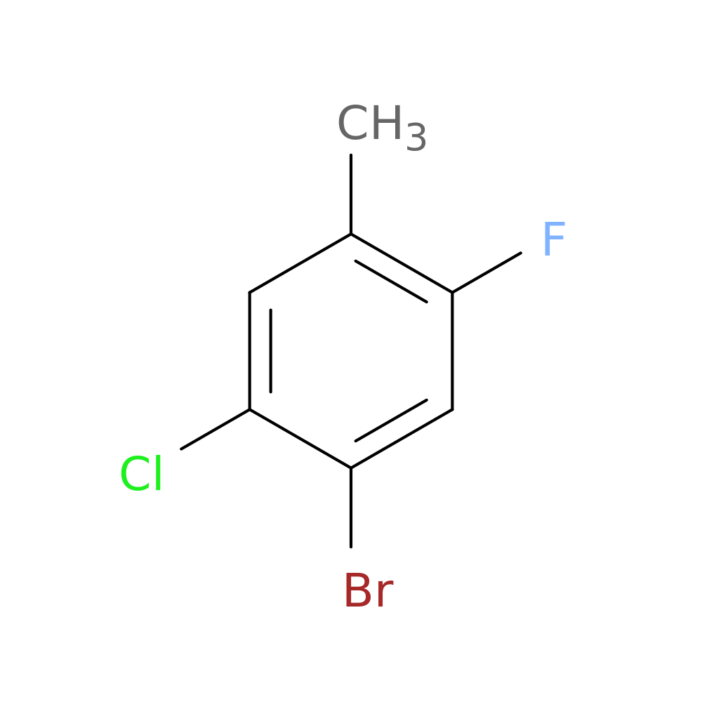 1-bromo-2-chloro-5-fluoro-4-methylbenzene