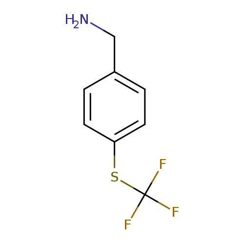 Benzenemethanamine, 4-[(trifluoromethyl)thio]-