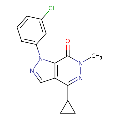 1-(3-chlorophenyl)-4-cyclopropyl-6-methyl-1H,6H,7H-pyrazolo[3,4-d]pyridazin-7-one