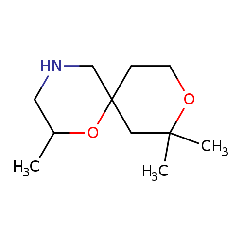 2,8,8-trimethyl-1,9-dioxa-4-azaspiro[5.5]undecane