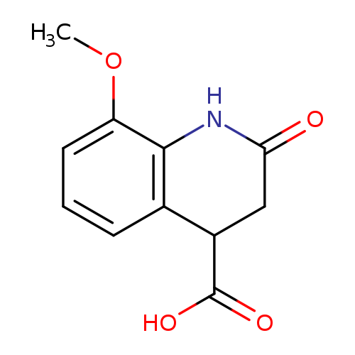 8-Methoxy-2-oxo-1,2,3,4-tetrahydroquinoline-4-carboxylic acid