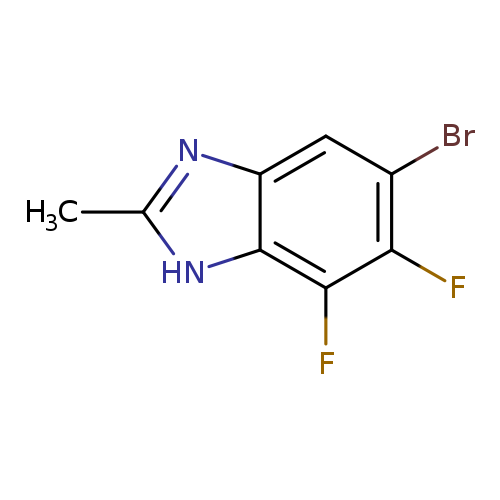 5-Bromo-6,7-difluoro-2-methyl-1H-benzimidiazole