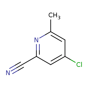 4-Chloro-6-methylpicolinonitrile