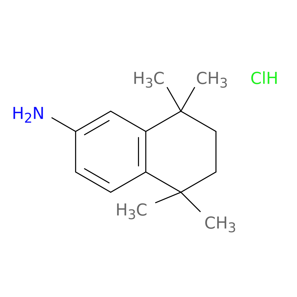 5,5,8,8-tetramethyl-5,6,7,8-tetrahydronaphthalen-2-amine hydrochloride