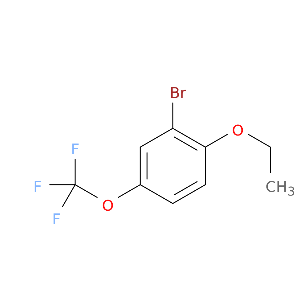 Benzene, 2-bromo-1-ethoxy-4-(trifluoromethoxy)-