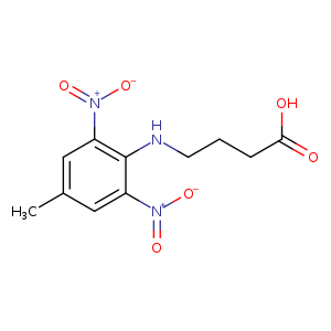 4-[(4-methyl-2,6-dinitrophenyl)amino]butanoic acid