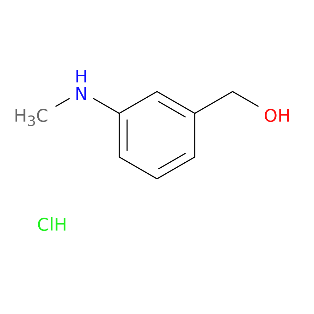 [3-(Methylamino)phenyl]methanol hydrochloride
