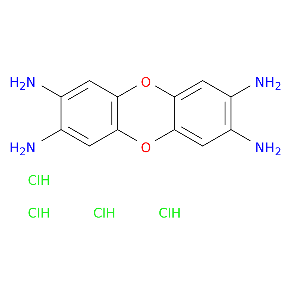 Dibenzo[b,e][1,4]dioxine-2,3,7,8-tetraamine tetrahydrochloride