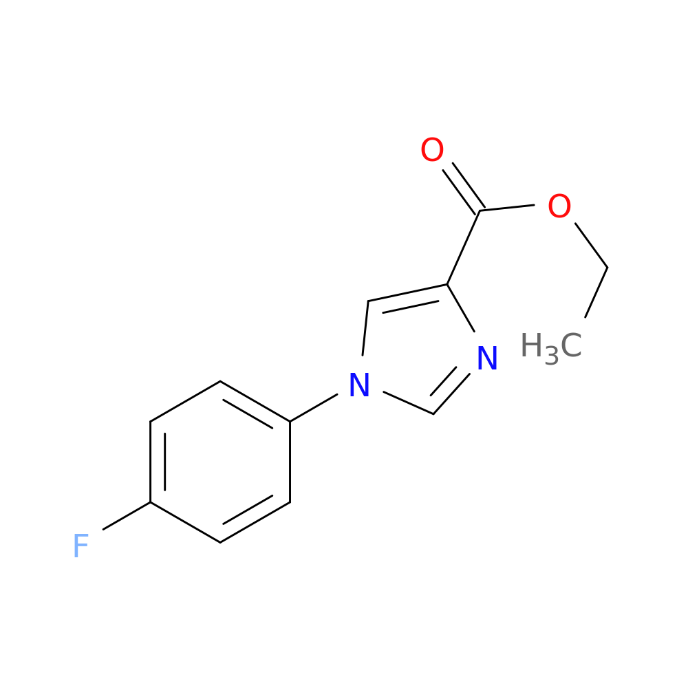 Ethyl 1-(4-fluorophenyl)-1H-imidazole-4-carboxylate