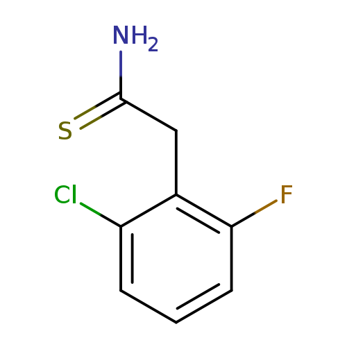 2-(2-chloro-6-fluorophenyl)ethanethioamide