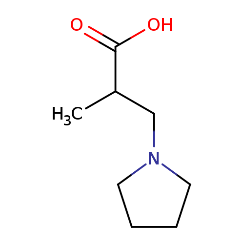 2-Methyl-3-pyrrolidin-1-ylpropanoic acid