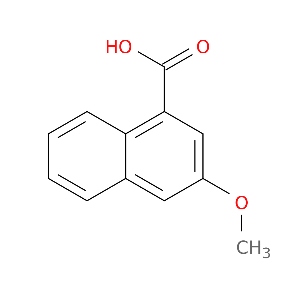 3-Methoxy-1-naphthalenecarboxylic acid