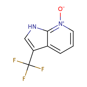 1H-Pyrrolo[2,3-b]pyridine, 3-(trifluoroMethyl)-,7-oxide