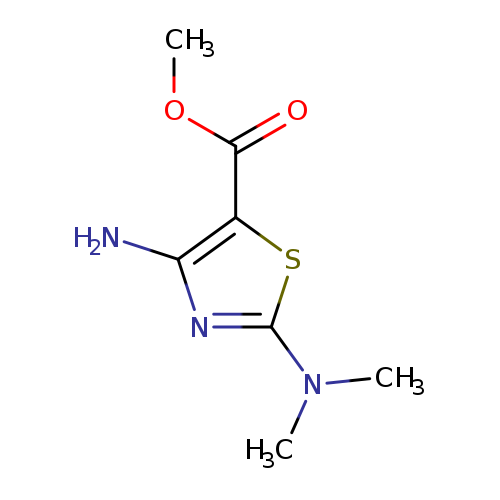4-Amino-2-dimethylamino-thiazole-5-carboxylic acid methyl ester
