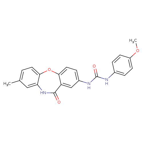 1-(4-methoxyphenyl)-3-{6-methyl-10-oxo-2-oxa-9-azatricyclo[9.4.0.0^{3,8}]pentadeca-1(11),3(8),4,6,12,14-hexaen-13-yl}urea