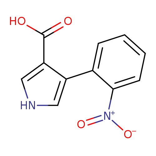 4-(2-Nitrophenyl)-1h-pyrrole-3-carboxylic acid