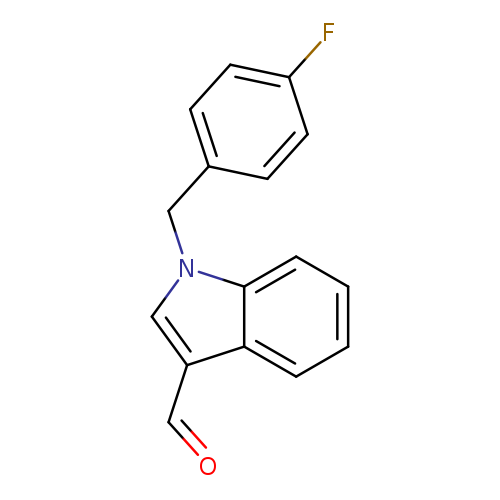 1-(4-Fluorobenzyl)-1h-indole-3-carbaldehyde