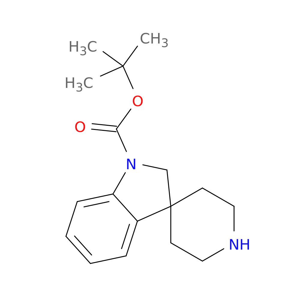 tert-Butyl spiro[indoline-3，4'-piperidine]-1-carboxylate