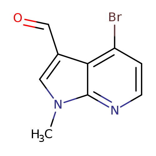4-bromo-1-methyl-1H-pyrrolo[2,3-b]pyridine-3-carbaldehyde