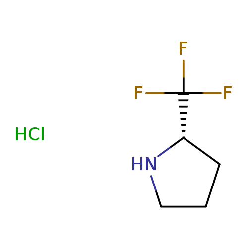 Pyrrolidine, 2-(trifluoromethyl)-, hydrochloride (1:1), (2S)-