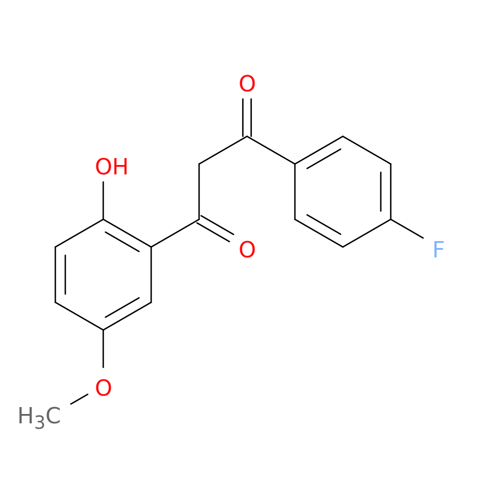 1-(4-fluorophenyl)-3-(2-hydroxy-5-methoxyphenyl)propane-1,3-dione
