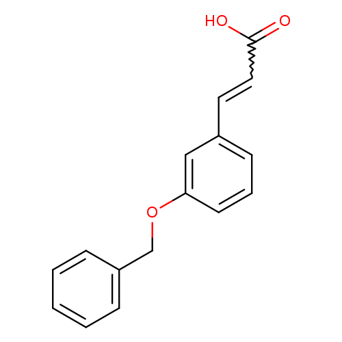 2-Propenoic acid, 3-[3-(phenylmethoxy)phenyl]-