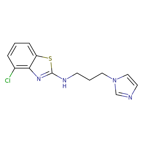 4-Chloro-N-[3-(1H-imidazol-1-yl)propyl]-1,3-benzothiazol-2-amine