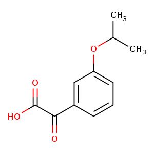 2-(3-Isopropoxyphenyl)-2-oxoacetic acid
