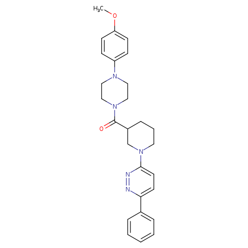 3-{3-[4-(4-methoxyphenyl)piperazine-1-carbonyl]piperidin-1-yl}-6-phenylpyridazine