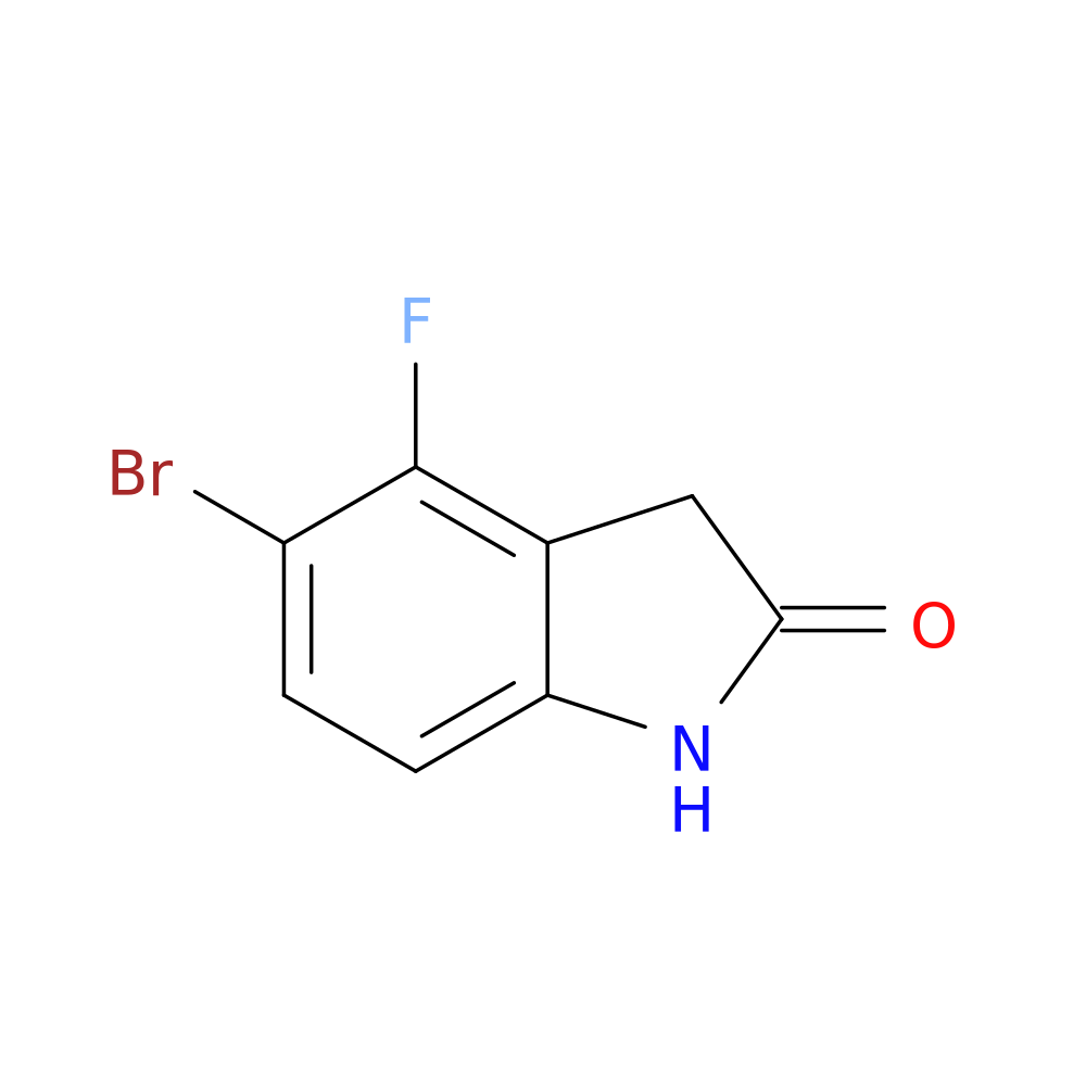 5-Bromo-4-fluoro-2,3-dihydro-1H-indol-2-one