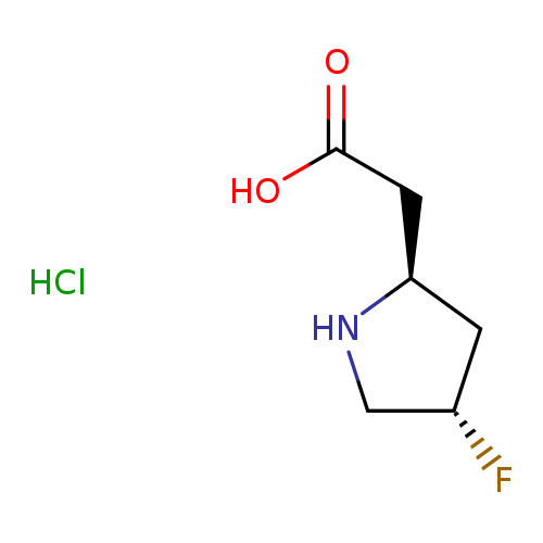 2-[(2S,4S)-4-fluoropyrrolidin-2-yl]aceticacidhydrochloride