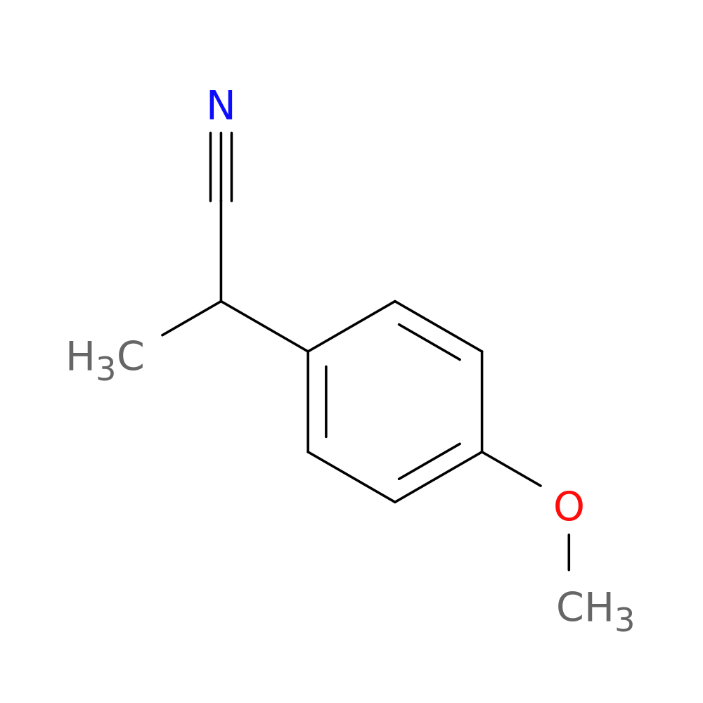 2-(4-methoxyphenyl)propanenitrile