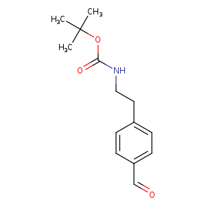 tert-butyl 4-formylphenethylcarbamate