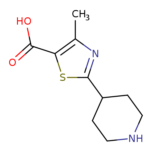 4-methyl-2-(piperidin-4-yl)-1,3-thiazole-5-carboxylic acid dihydrochloride
