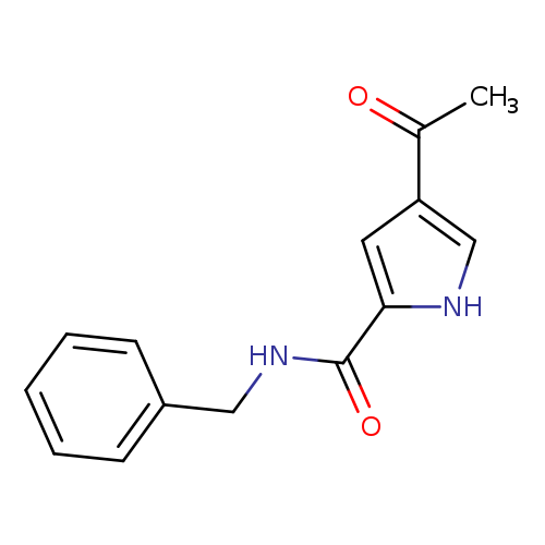 4-acetyl-N-benzyl-1H-pyrrole-2-carboxamide