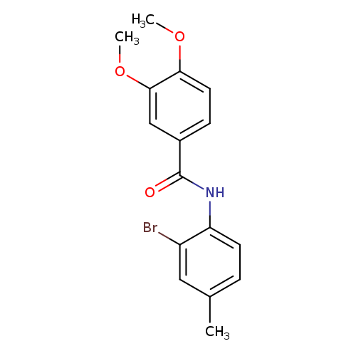 N-(2-bromo-4-methylphenyl)-3,4-dimethoxybenzamide