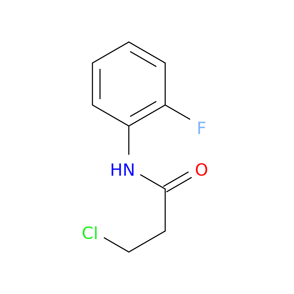 3-Chloro-N-(2-fluorophenyl)propanamide