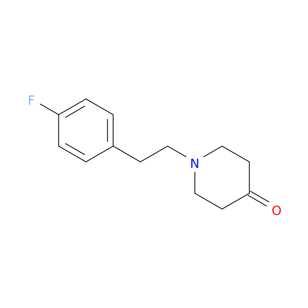 1-[2-(4-fluorophenyl)ethyl]piperidin-4-one
