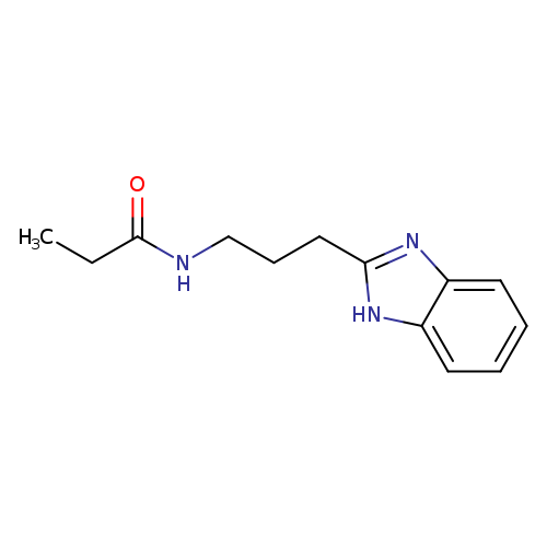 N-[3-(1H-1,3-benzodiazol-2-yl)propyl]propanamide