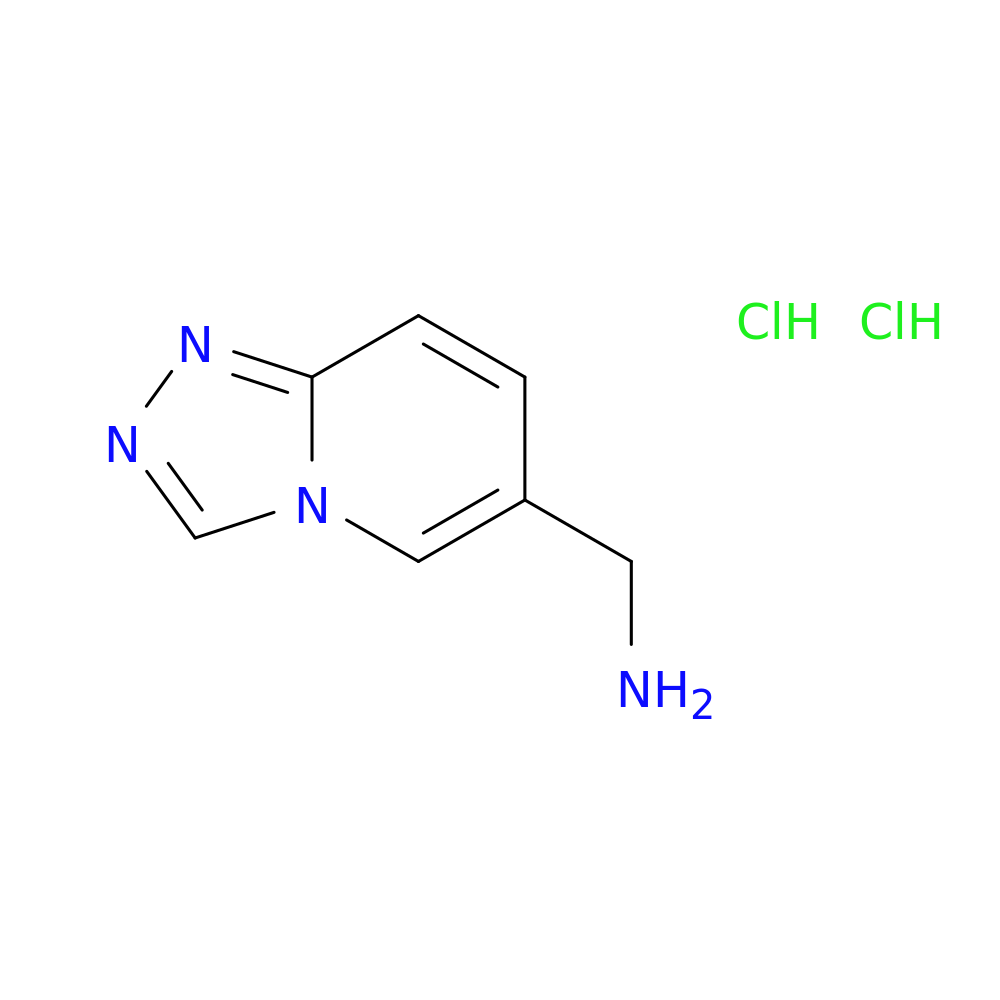 [1,2,4]triazolo[4,3-a]pyridin-6-ylmethanamine dihydrochloride